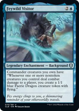 Feywild Visitor 70 card from Commander Legends: Battle for Baldur's Gate