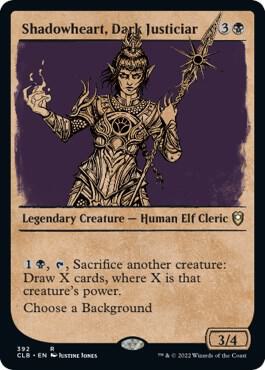 Shadowheart, Dark Justiciar (Showcase) 392 card from Commander Legends: Battle for Baldur's Gate