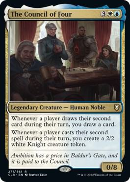 The Council of Four 271 card from Commander Legends: Battle for Baldur's Gate