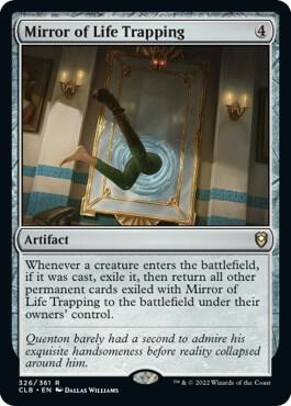 Mirror of Life Trapping 326 card from Commander Legends: Battle for Baldur's Gate