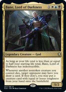 Bane, Lord of Darkness 267 card from Commander Legends: Battle for Baldur's Gate