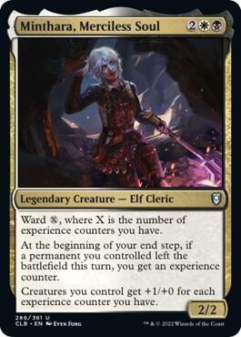 Minthara, Merciless Soul 286 card from Commander Legends: Battle for Baldur's Gate