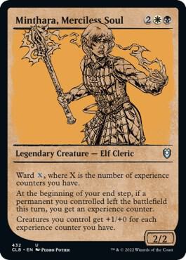 Minthara, Merciless Soul (Showcase) 432 card from Commander Legends: Battle for Baldur's Gate