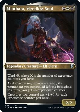 Minthara, Merciless Soul (Foil Etched) 543 card from Commander Legends: Battle for Baldur's Gate