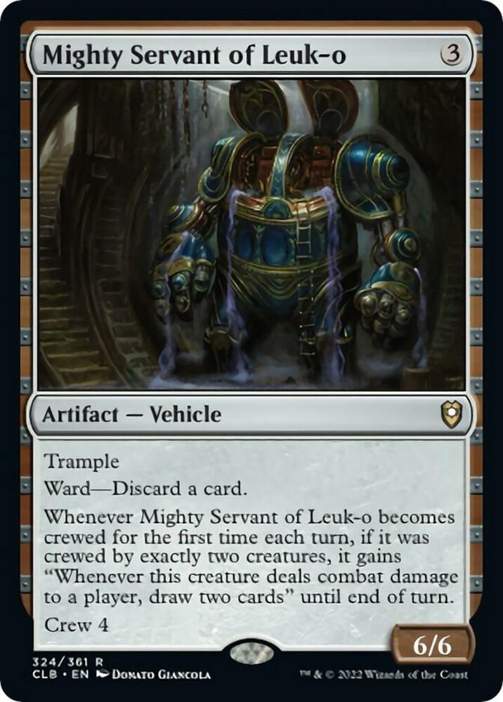 Mighty Servant of Leuk-o 324 card from Commander Legends: Battle for Baldur's Gate
