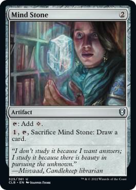 Mind Stone 325 card from Commander Legends: Battle for Baldur's Gate