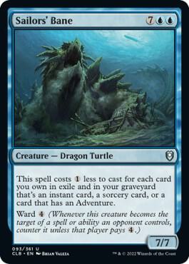 Sailors' Bane 93 card from Commander Legends: Battle for Baldur's Gate