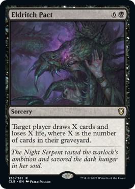 Eldritch Pact 126 card from Commander Legends: Battle for Baldur's Gate