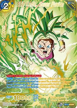 SS2 Kefla, Super Fusion (SPR) BT17-133 card from Ultimate Squad