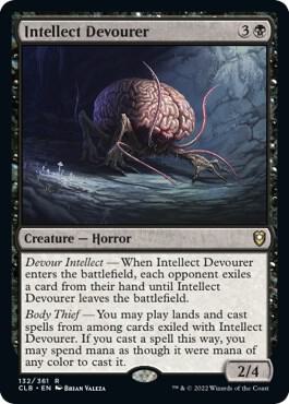 Intellect Devourer 132 card from Commander Legends: Battle for Baldur's Gate