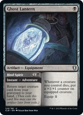 Ghost Lantern 128 card from Commander Legends: Battle for Baldur's Gate