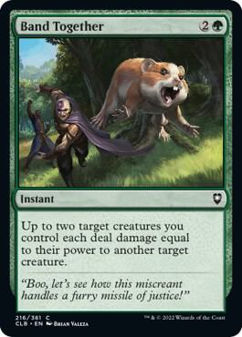 Band Together 216 card from Commander Legends: Battle for Baldur's Gate