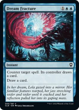 Dream Fracture 66 card from Commander Legends: Battle for Baldur's Gate
