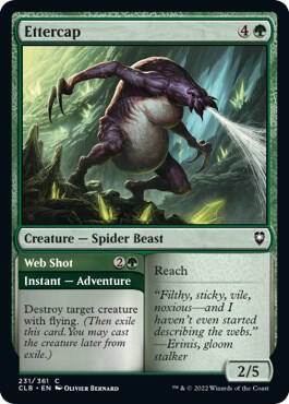 Ettercap 231 card from Commander Legends: Battle for Baldur's Gate