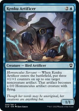 Kenku Artificer 80 card from Commander Legends: Battle for Baldur's Gate