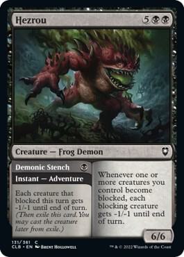 Hezrou 131 card from Commander Legends: Battle for Baldur's Gate