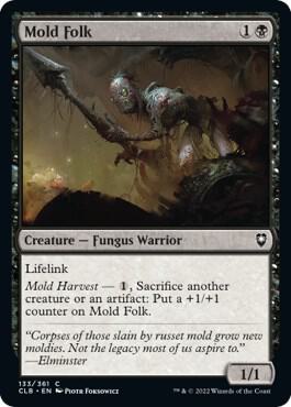 Mold Folk 133 card from Commander Legends: Battle for Baldur's Gate