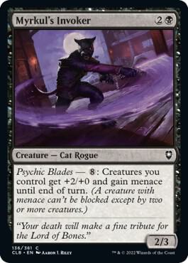 Myrkul's Invoker 136 card from Commander Legends: Battle for Baldur's Gate