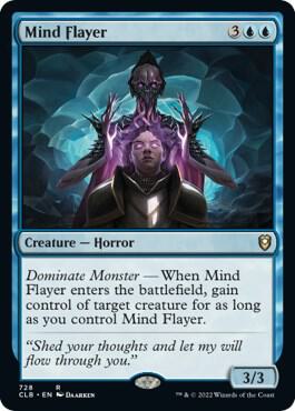 Mind Flayer 728 card from Commander Legends: Battle for Baldur's Gate