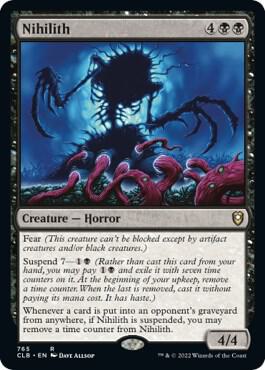 Nihilith 765 card from Commander Legends: Battle for Baldur's Gate
