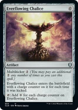 Everflowing Chalice 859 card from Commander Legends: Battle for Baldur's Gate