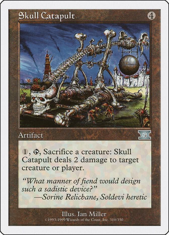 Skull Catapult 310 card from Classic Sixth Edition