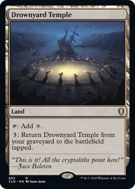 Drownyard Temple 892 card from Commander Legends: Battle for Baldur's Gate
