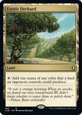 Exotic Orchard 893 card from Commander Legends: Battle for Baldur's Gate