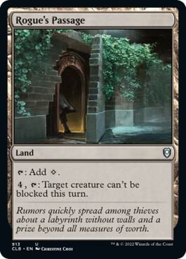 Rogue's Passage 913 card from Commander Legends: Battle for Baldur's Gate