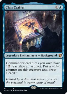 Clan Crafter 651 card from Commander Legends: Battle for Baldur's Gate
