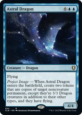 Astral Dragon 664 card from Commander Legends: Battle for Baldur's Gate