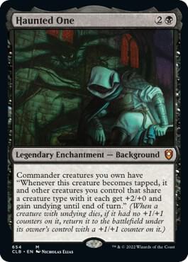 Haunted One 654 card from Commander Legends: Battle for Baldur's Gate