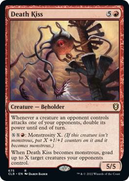 Death Kiss 675 card from Commander Legends: Battle for Baldur's Gate