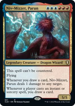 Niv-Mizzet, Parun 851 card from Commander Legends: Battle for Baldur's Gate