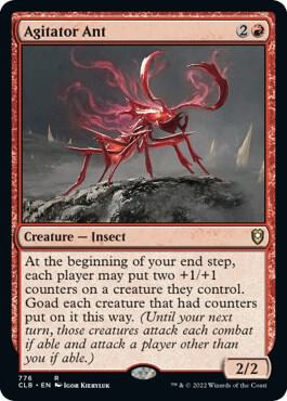 Agitator Ant 776 card from Commander Legends: Battle for Baldur's Gate