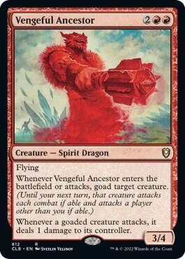 Vengeful Ancestor 812 card from Commander Legends: Battle for Baldur's Gate