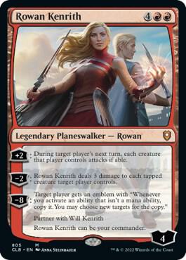 Rowan Kenrith 805 card from Commander Legends: Battle for Baldur's Gate