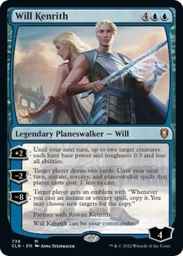 Will Kenrith 738 card from Commander Legends: Battle for Baldur's Gate