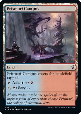 Prismari Campus 909 card from Commander Legends: Battle for Baldur's Gate
