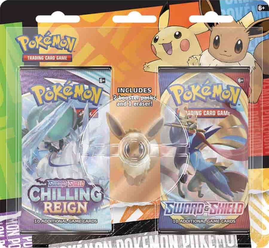 Pokemon TCG: Back to School Eraser Blister [Eevee] card from Miscellaneous Cards & Products
