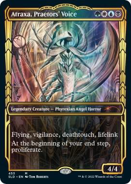 Atraxa, Praetors' Voice (Gilded Foil) 453 card from Secret Lair Drop Series