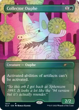 Collector Ouphe 1077 card from Secret Lair Drop Series
