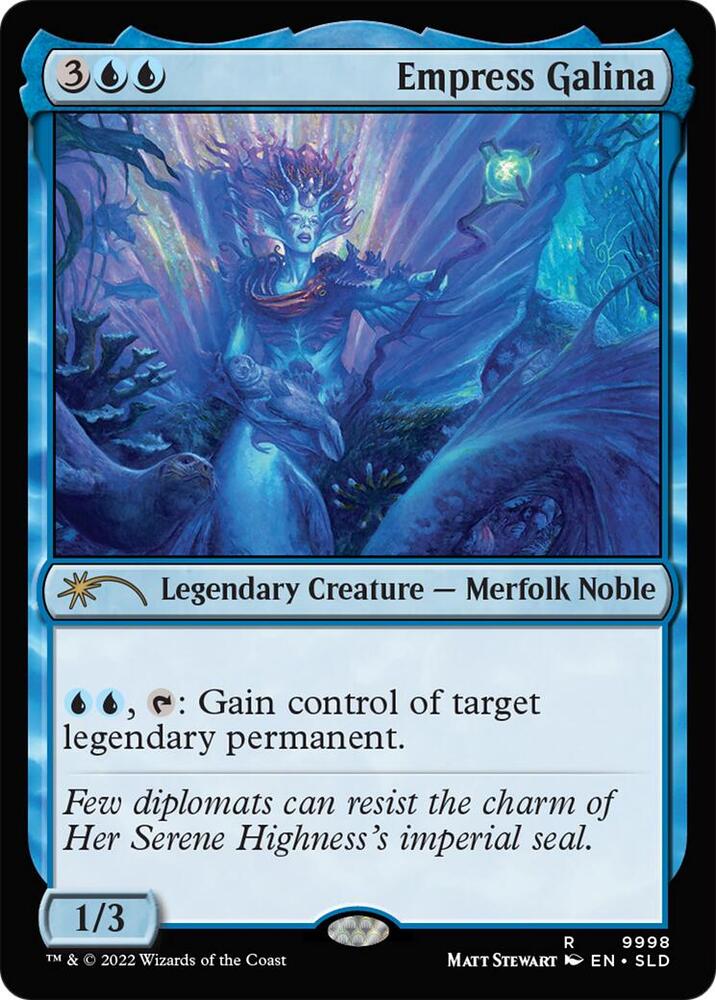 Empress Galina 9998 card from Secret Lair Drop Series