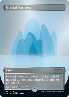 Glacial Fortress 456 card from Secret Lair Drop Series