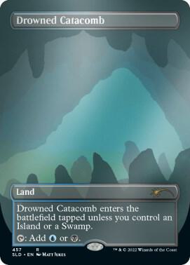 Drowned Catacomb 457 card from Secret Lair Drop Series