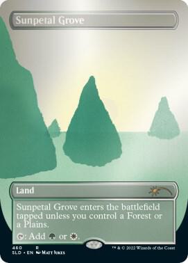 Sunpetal Grove 460 card from Secret Lair Drop Series