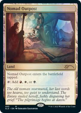 Nomad Outpost 465 card from Secret Lair Drop Series