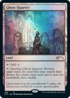 Ghost Quarter 468 card from Secret Lair Drop Series