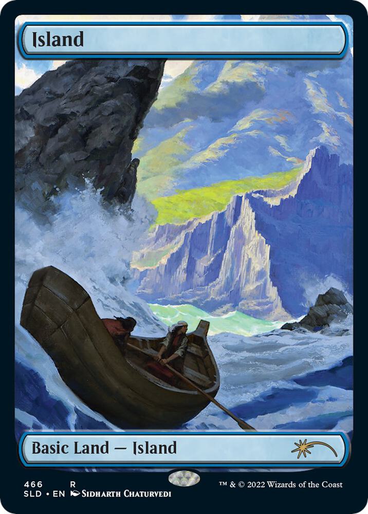 Island 466 card from Secret Lair Drop Series