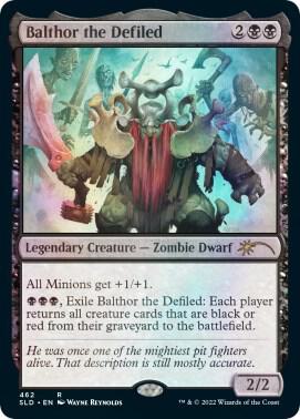 Balthor the Defiled 462 card from Secret Lair Drop Series